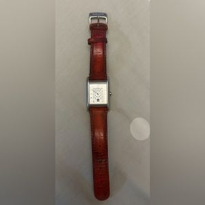 Coach watch with original red band